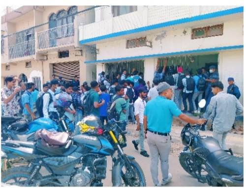 सुप श्विश्वविद्यालय पनिका ले मनपरी गरेको भन्दै विद्यार्थी आन्दोलित